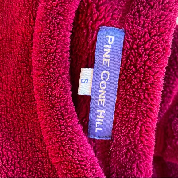 Pine Cone Hill Deep Pink Cozy Lounge Fleece - EUC Size Small - Picture 4 of 5